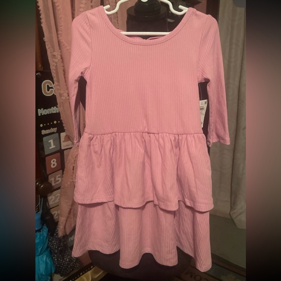 Epic Threads Ribbed-Knit Tiered Ruffled Dress - Picture 2 of 5